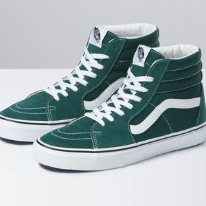 VANS GREEN OLD SKOOL SK8-HI
